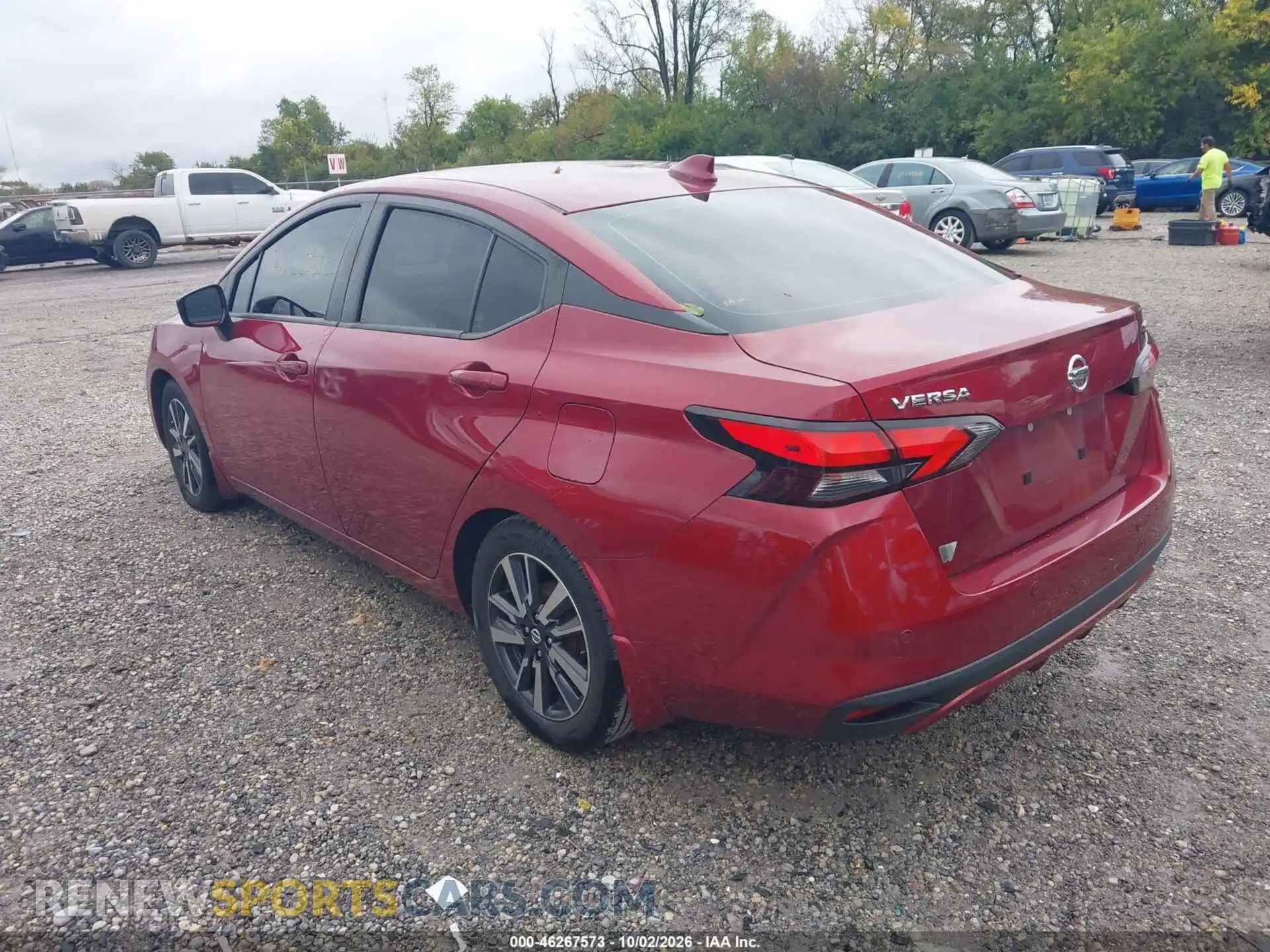 3 Photograph of a damaged car 3N1CN8EV9ML826780 NISSAN VERSA 2021