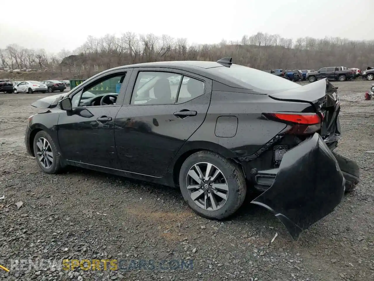 2 Photograph of a damaged car 3N1CN8EV9ML827718 NISSAN VERSA 2021