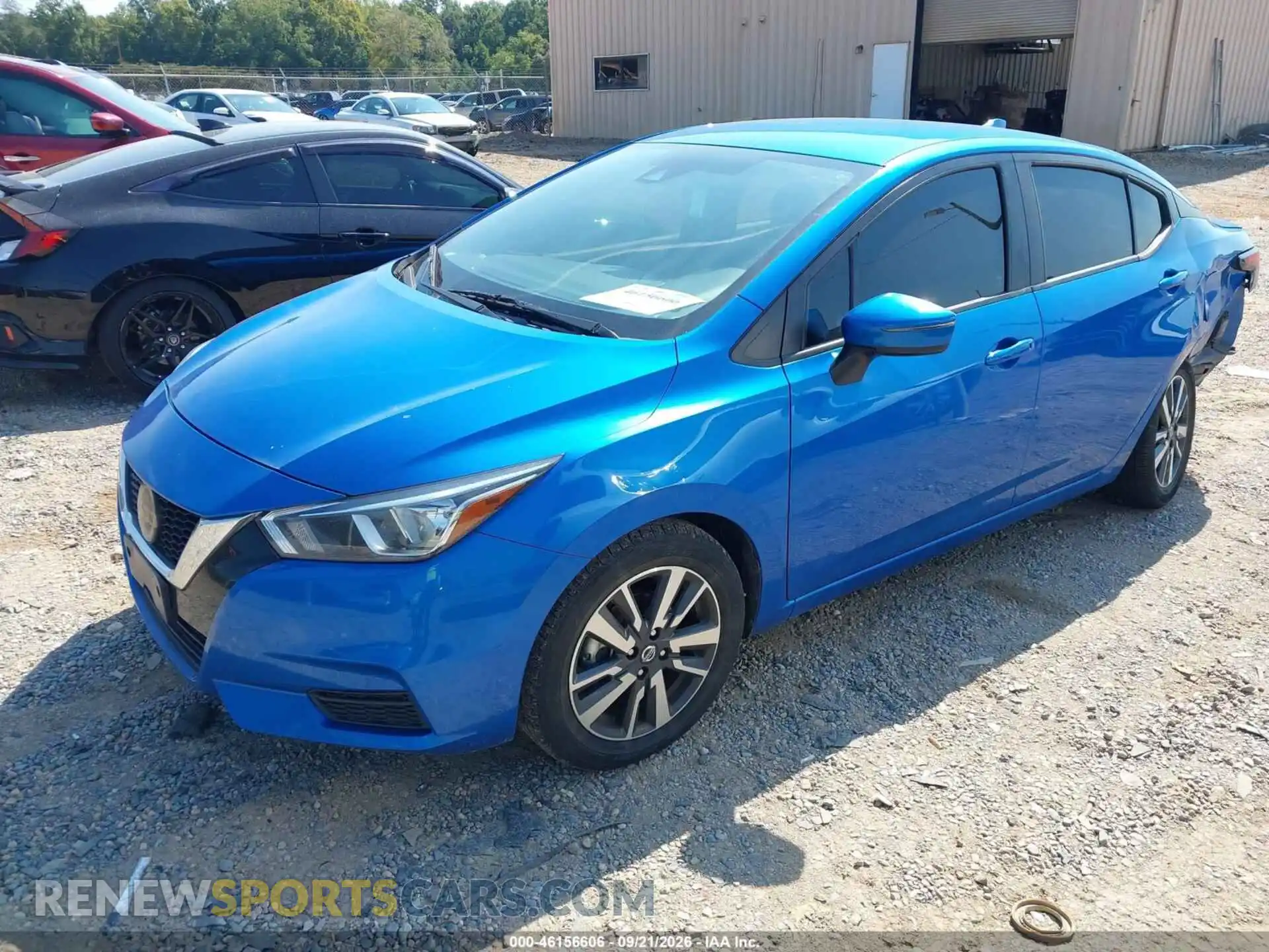 2 Photograph of a damaged car 3N1CN8EV9ML836516 NISSAN VERSA 2021