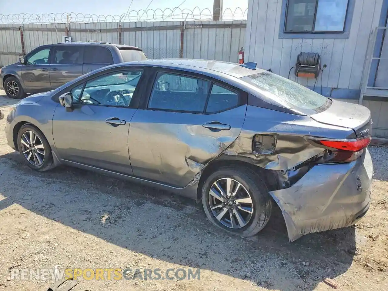 2 Photograph of a damaged car 3N1CN8EV9ML848519 NISSAN VERSA 2021