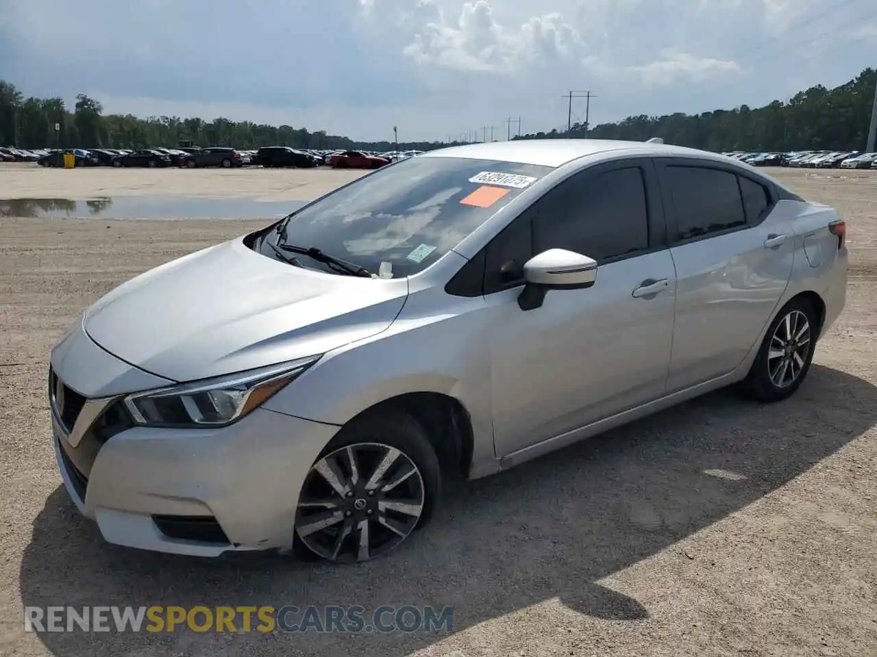1 Photograph of a damaged car 3N1CN8EV9ML852747 NISSAN VERSA 2021