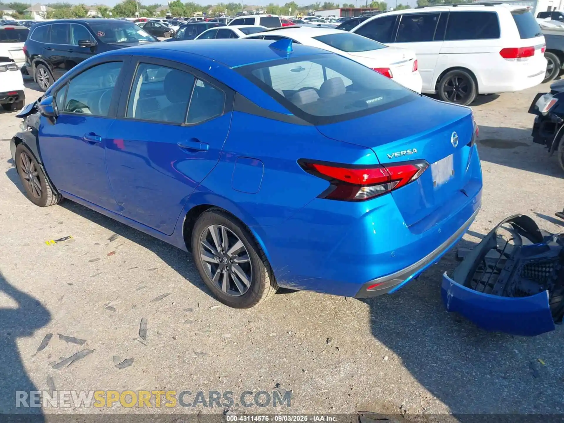 3 Photograph of a damaged car 3N1CN8EV9ML854966 NISSAN VERSA 2021