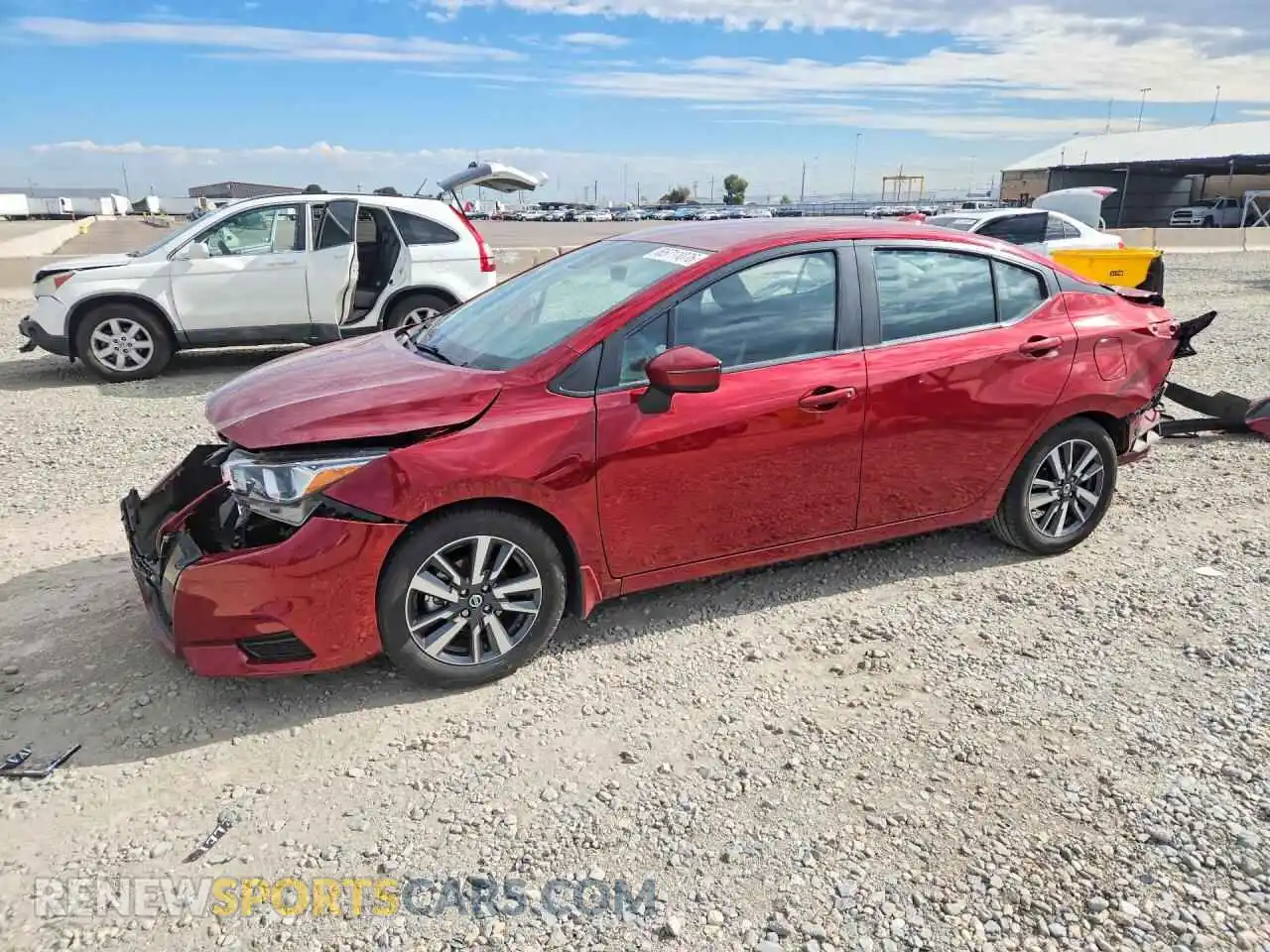 1 fotografías del automóvil dañado 3N1CN8EV9ML860234 NISSAN VERSA 2021