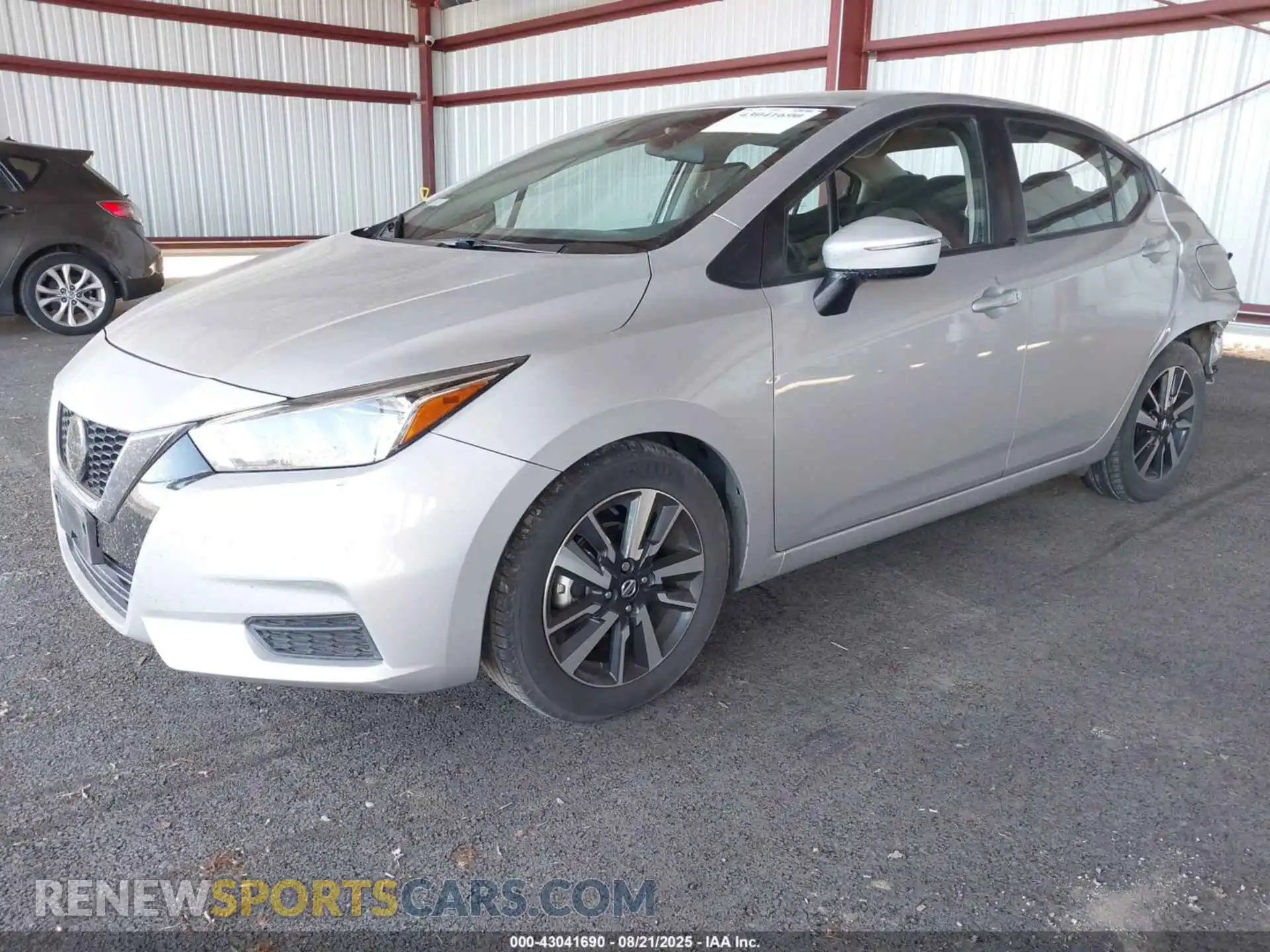 2 Photograph of a damaged car 3N1CN8EV9ML868088 NISSAN VERSA 2021