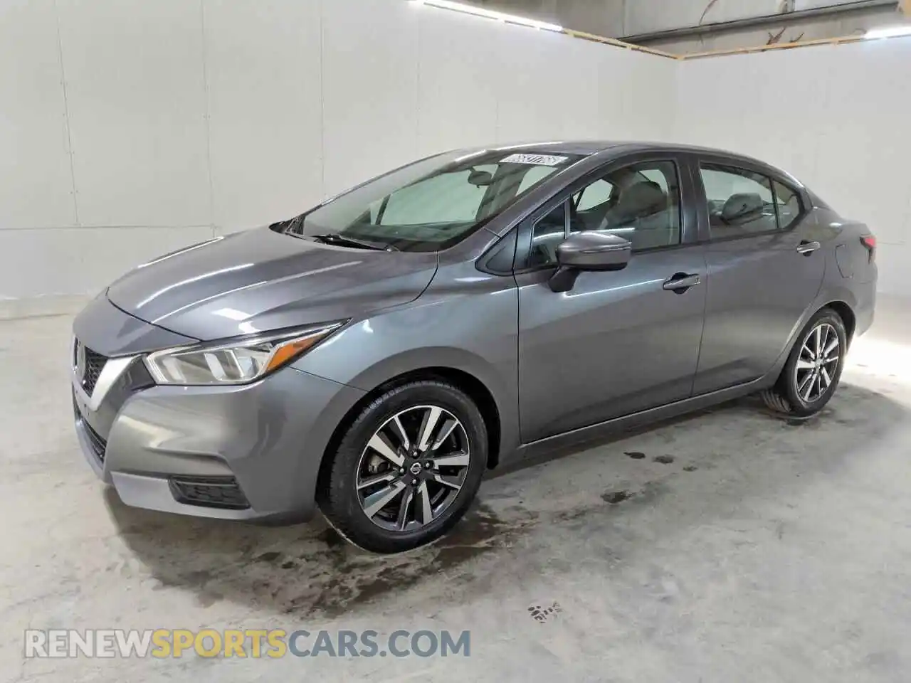 1 Photograph of a damaged car 3N1CN8EV9ML873095 NISSAN VERSA 2021