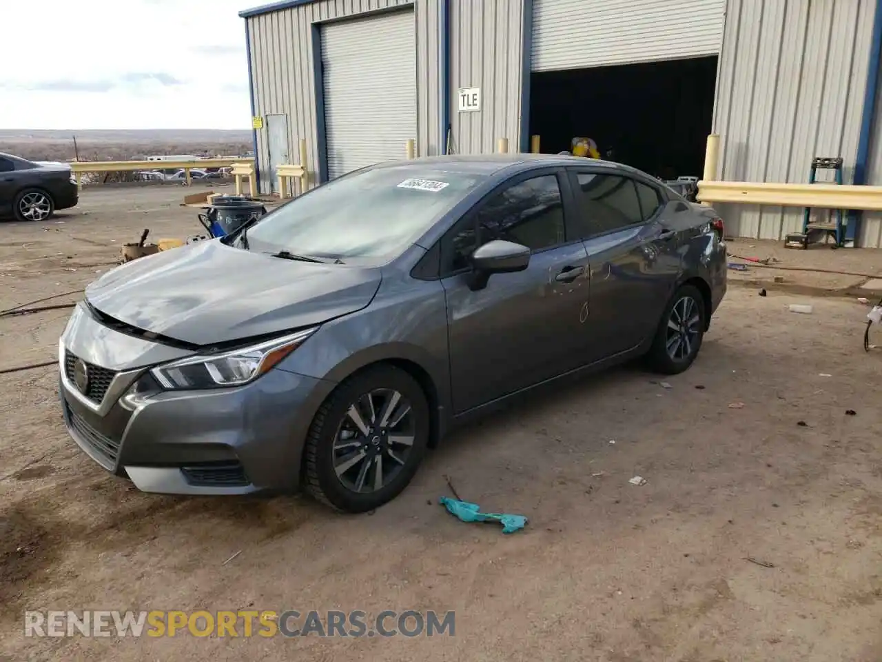 1 Photograph of a damaged car 3N1CN8EV9ML877244 NISSAN VERSA 2021