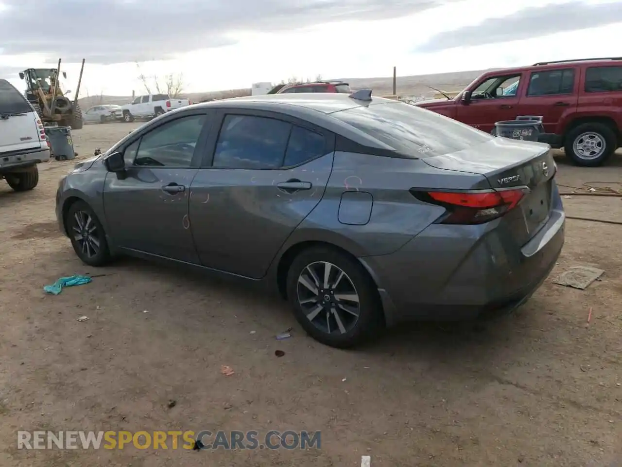 2 Photograph of a damaged car 3N1CN8EV9ML877244 NISSAN VERSA 2021