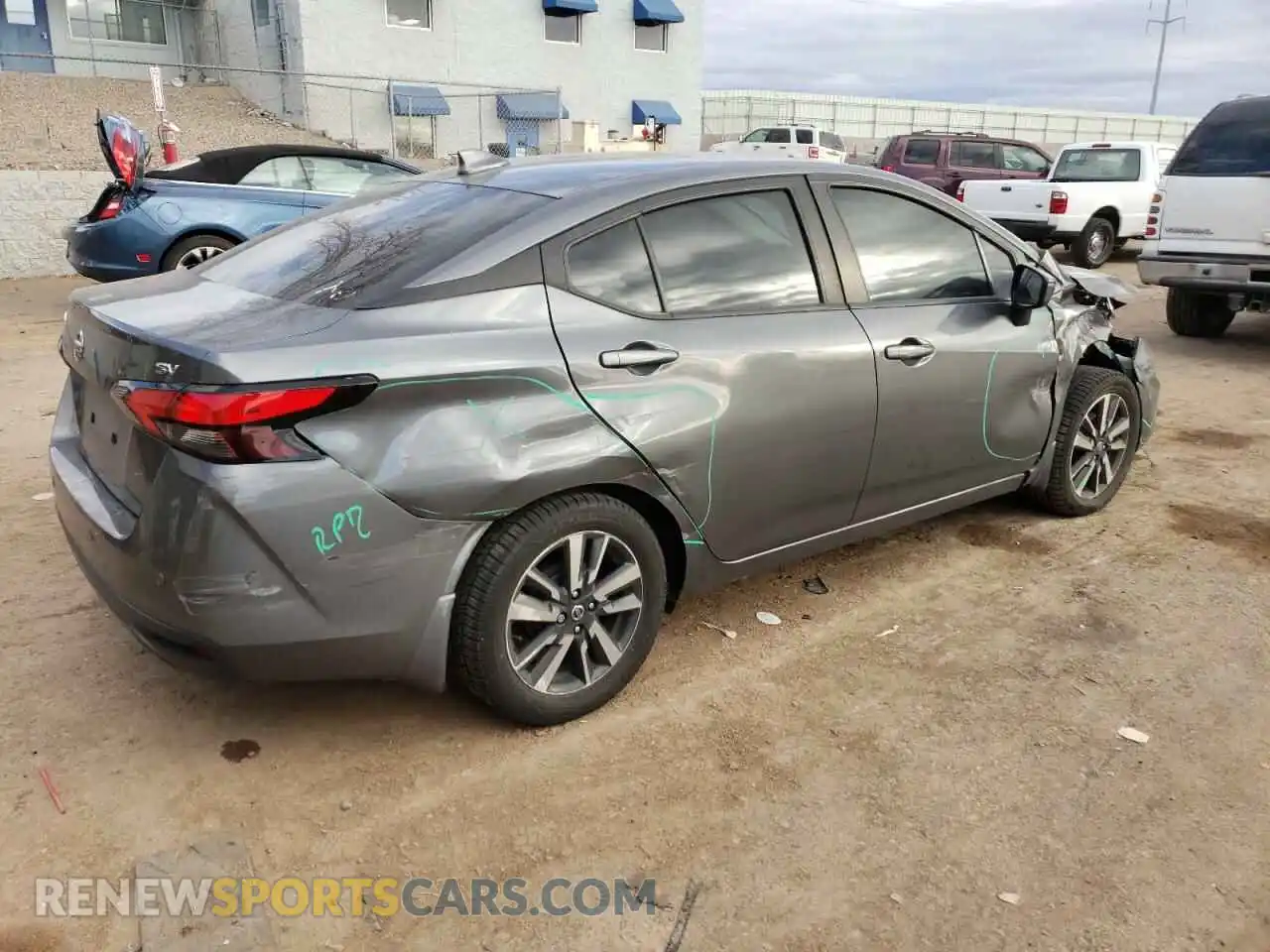 3 Photograph of a damaged car 3N1CN8EV9ML877244 NISSAN VERSA 2021
