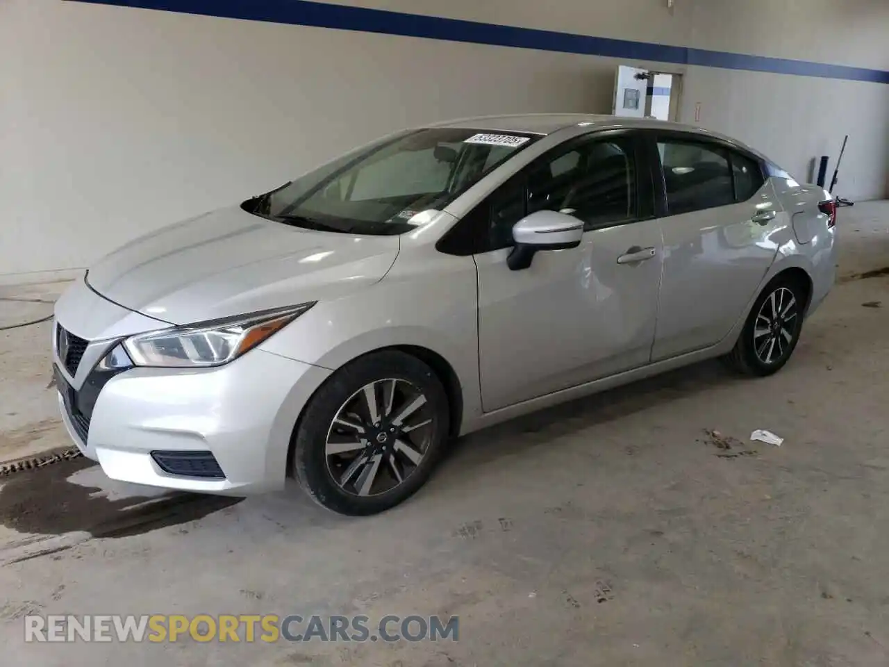 1 Photograph of a damaged car 3N1CN8EV9ML880161 NISSAN VERSA 2021