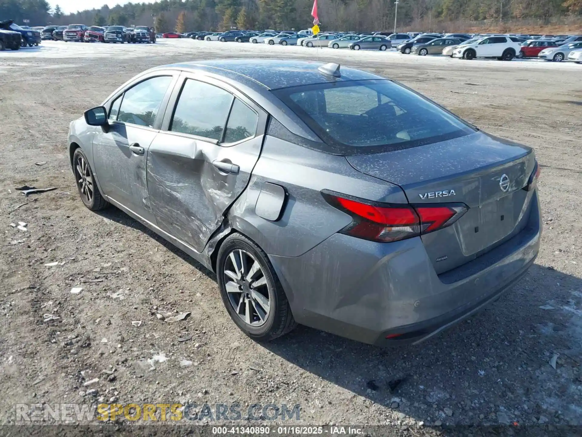 3 Photograph of a damaged car 3N1CN8EV9ML886249 NISSAN VERSA 2021