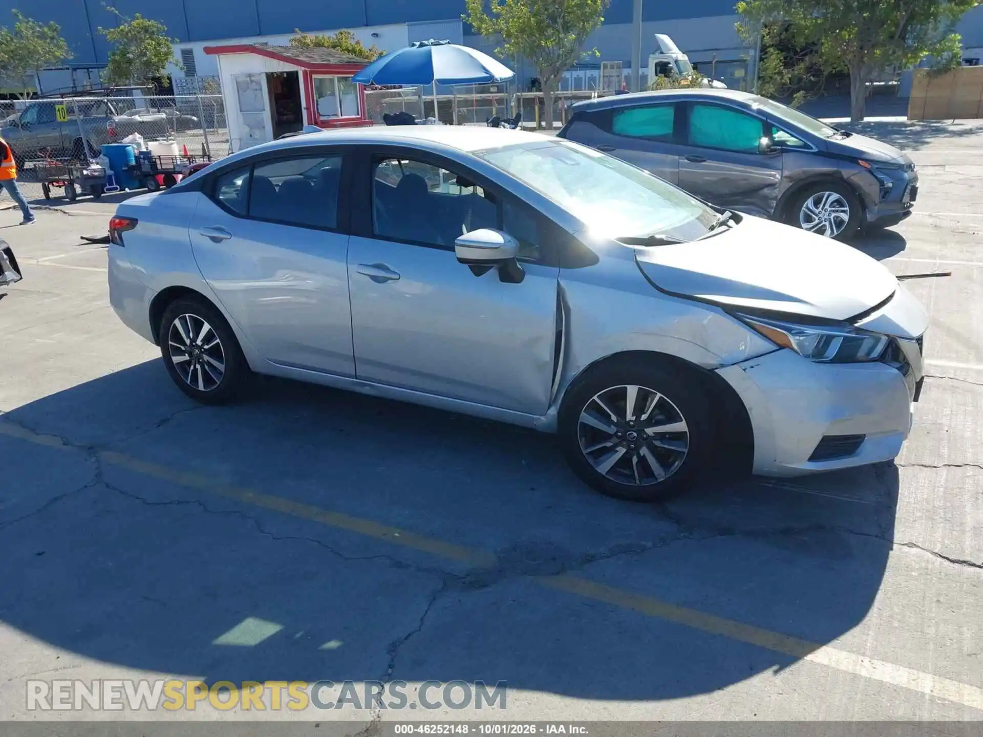 1 fotografías del automóvil dañado 3N1CN8EV9ML892410 NISSAN VERSA 2021