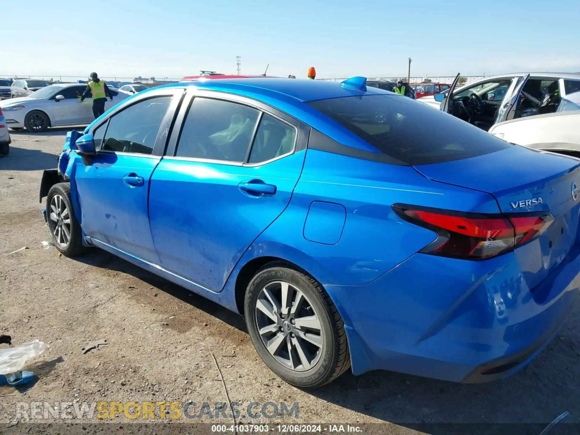 3 Photograph of a damaged car 3N1CN8EV9ML897221 NISSAN VERSA 2021