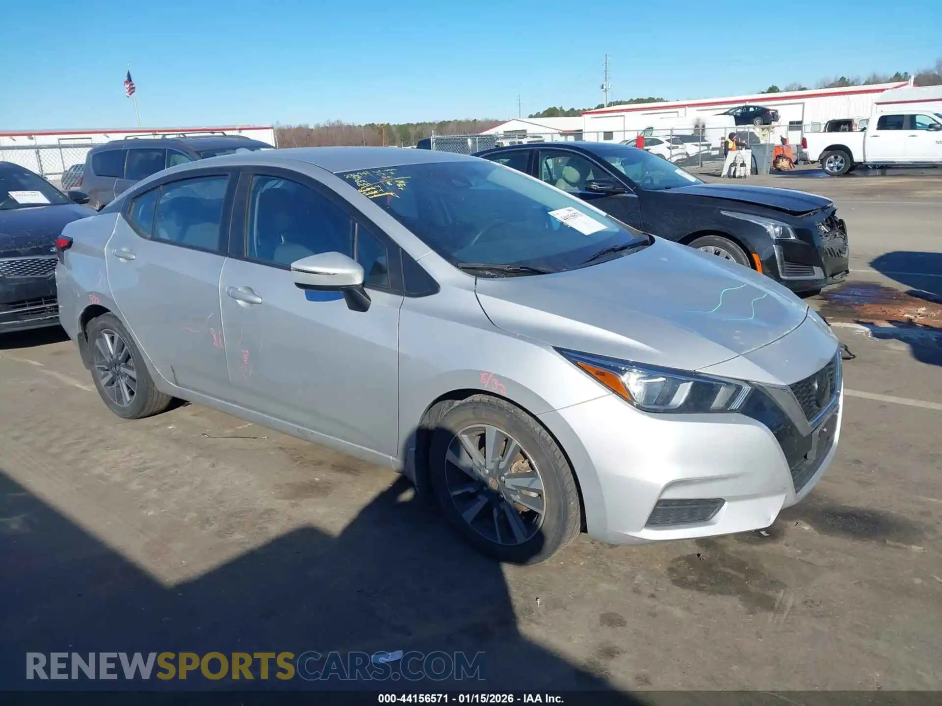 1 Фотография поврежденного автомобиля 3N1CN8EV9ML921906 NISSAN VERSA 2021