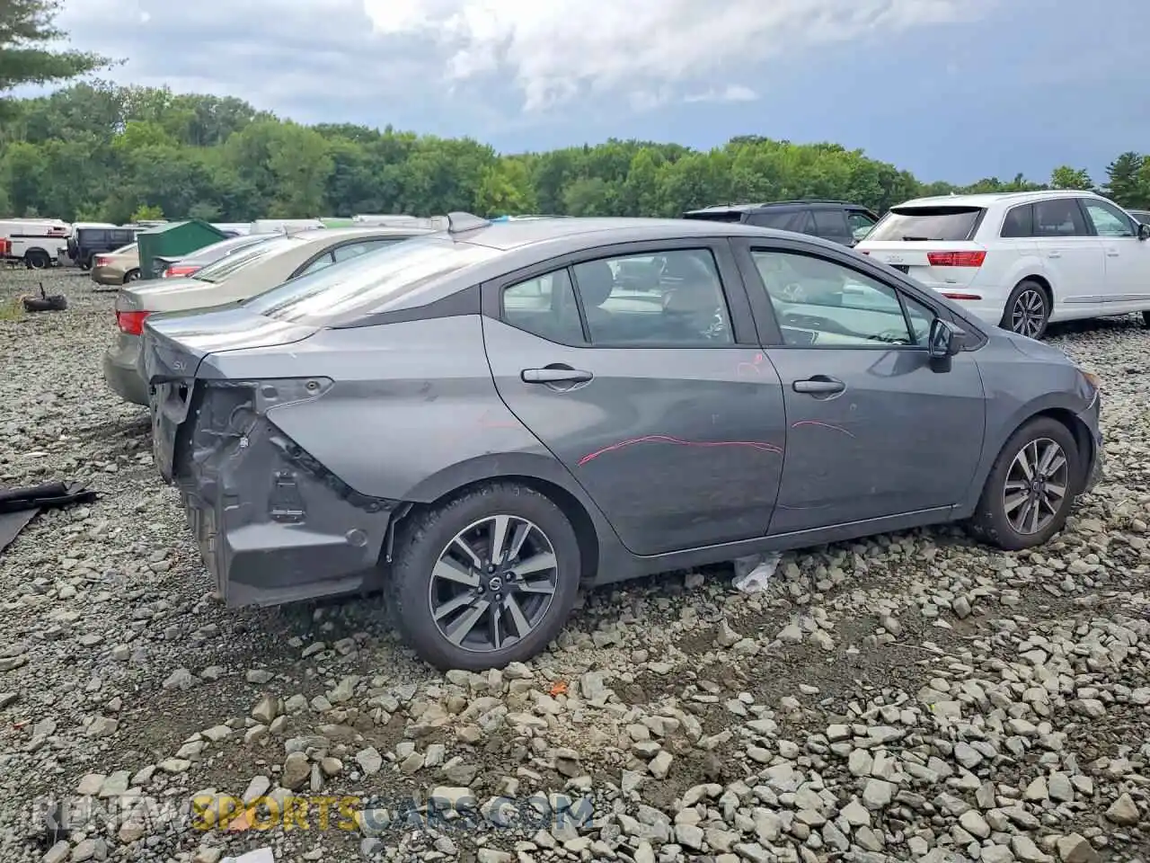 3 Фотография поврежденного автомобиля 3N1CN8EVXML820308 NISSAN VERSA 2021