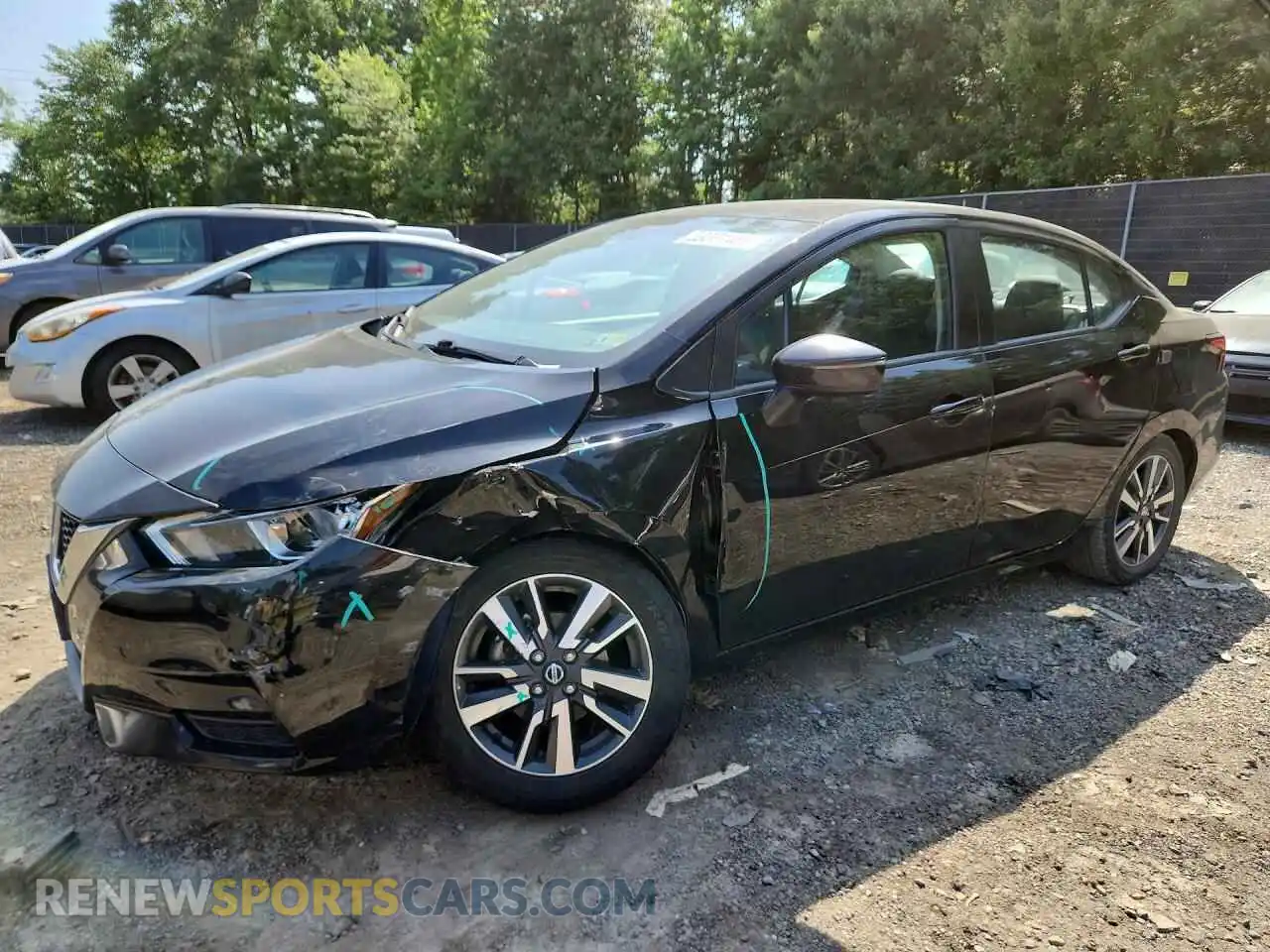 1 Фотография поврежденного автомобиля 3N1CN8EVXML829932 NISSAN VERSA 2021
