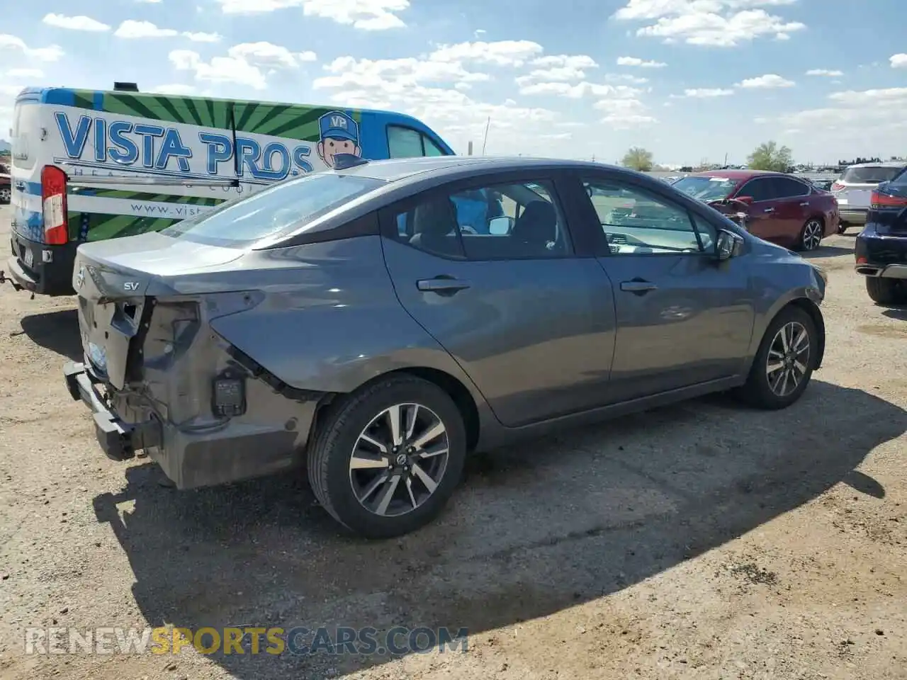 3 Photograph of a damaged car 3N1CN8EVXML830398 NISSAN VERSA 2021