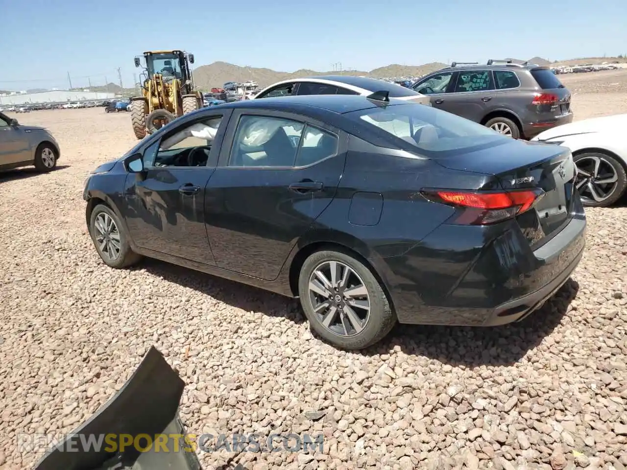 2 Photograph of a damaged car 3N1CN8EVXML832703 NISSAN VERSA 2021