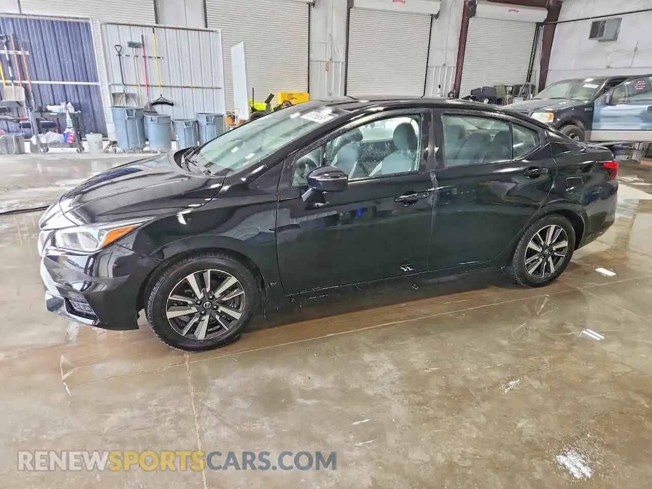 1 Photograph of a damaged car 3N1CN8EVXML835200 NISSAN VERSA 2021
