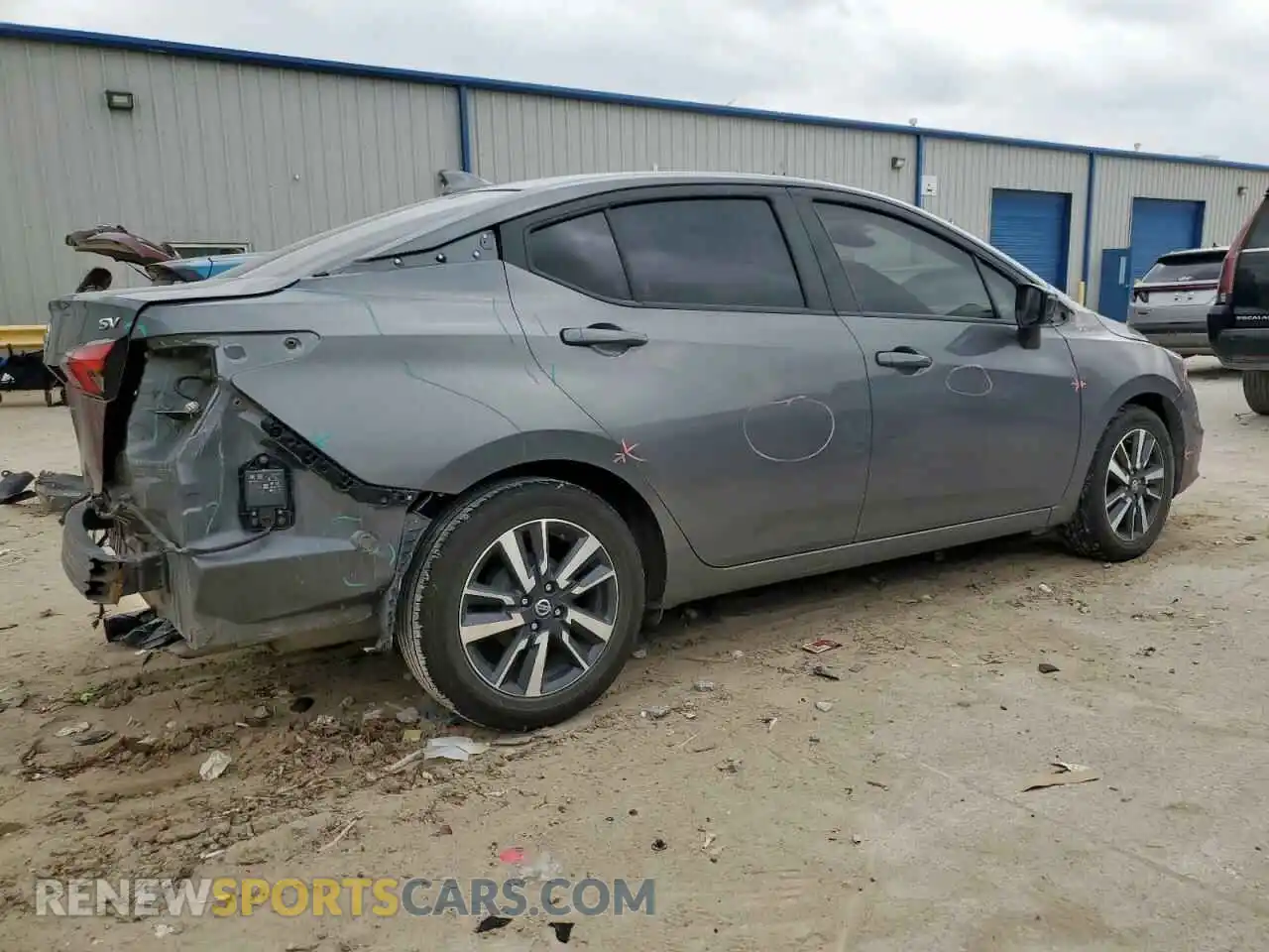 3 Photograph of a damaged car 3N1CN8EVXML841207 NISSAN VERSA 2021
