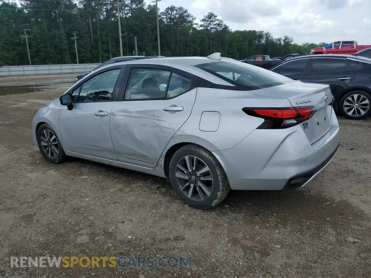 2 Photograph of a damaged car 3N1CN8EVXML847475 NISSAN VERSA 2021