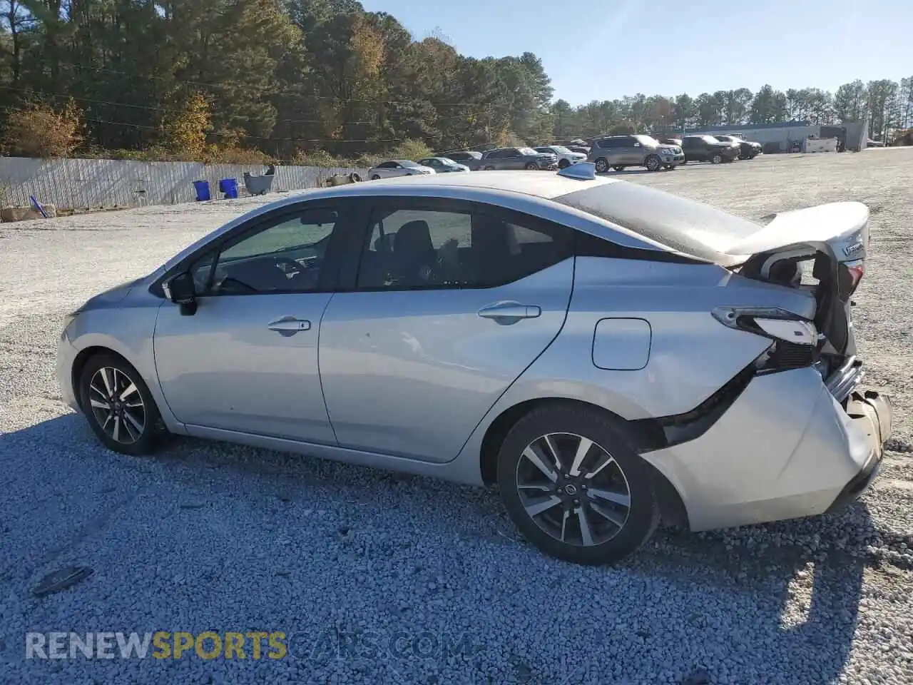 2 Photograph of a damaged car 3N1CN8EVXML847492 NISSAN VERSA 2021