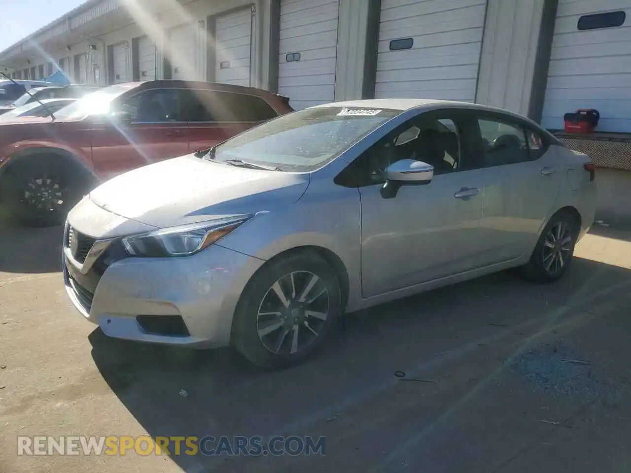 1 fotografías del automóvil dañado 3N1CN8EVXML852045 NISSAN VERSA 2021