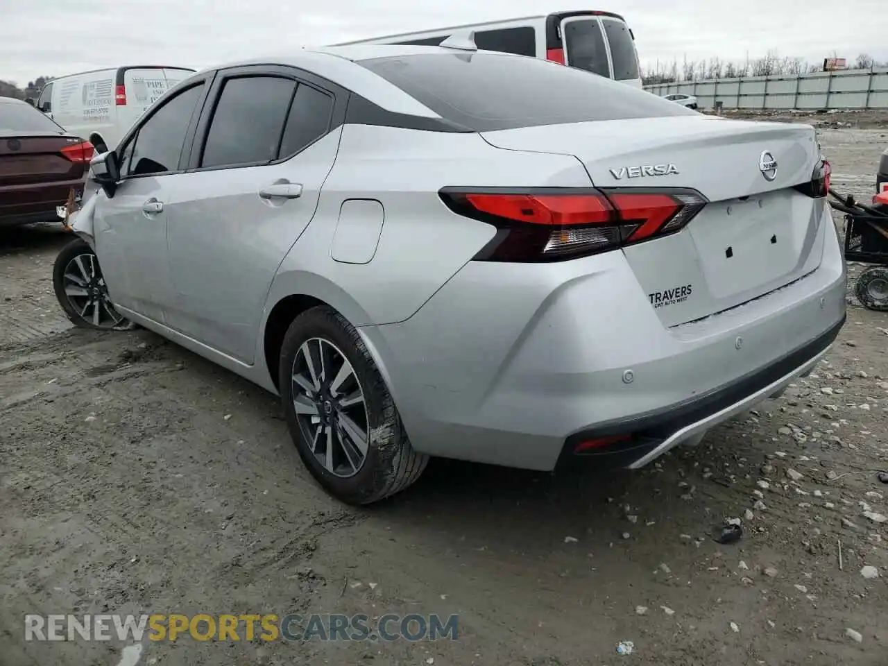 2 Photograph of a damaged car 3N1CN8EVXML865118 NISSAN VERSA 2021