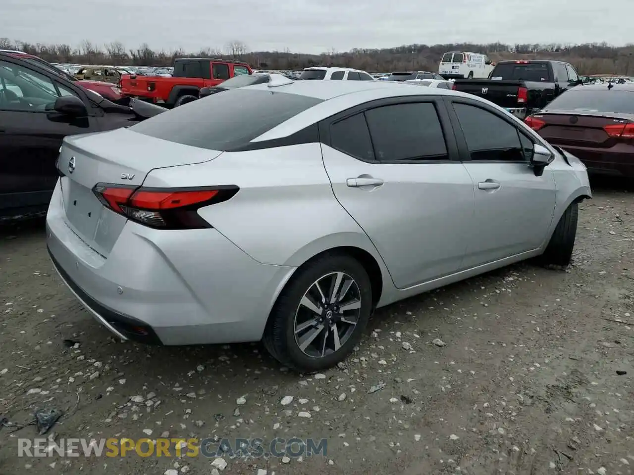 3 Photograph of a damaged car 3N1CN8EVXML865118 NISSAN VERSA 2021