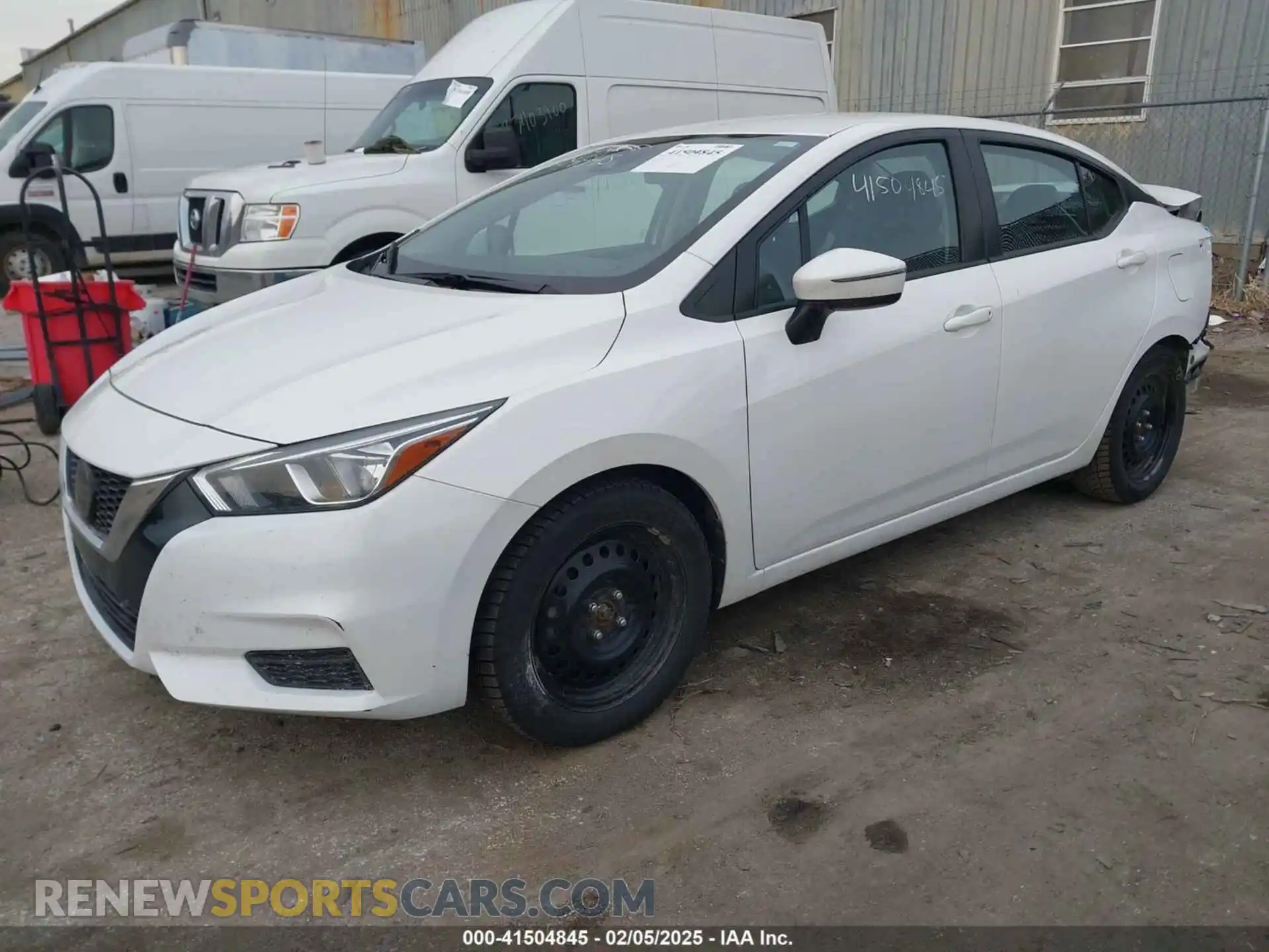 2 Photograph of a damaged car 3N1CN8EVXML867788 NISSAN VERSA 2021