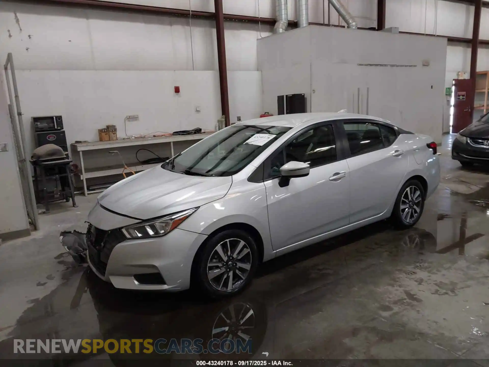 2 Photograph of a damaged car 3N1CN8EVXML868021 NISSAN VERSA 2021