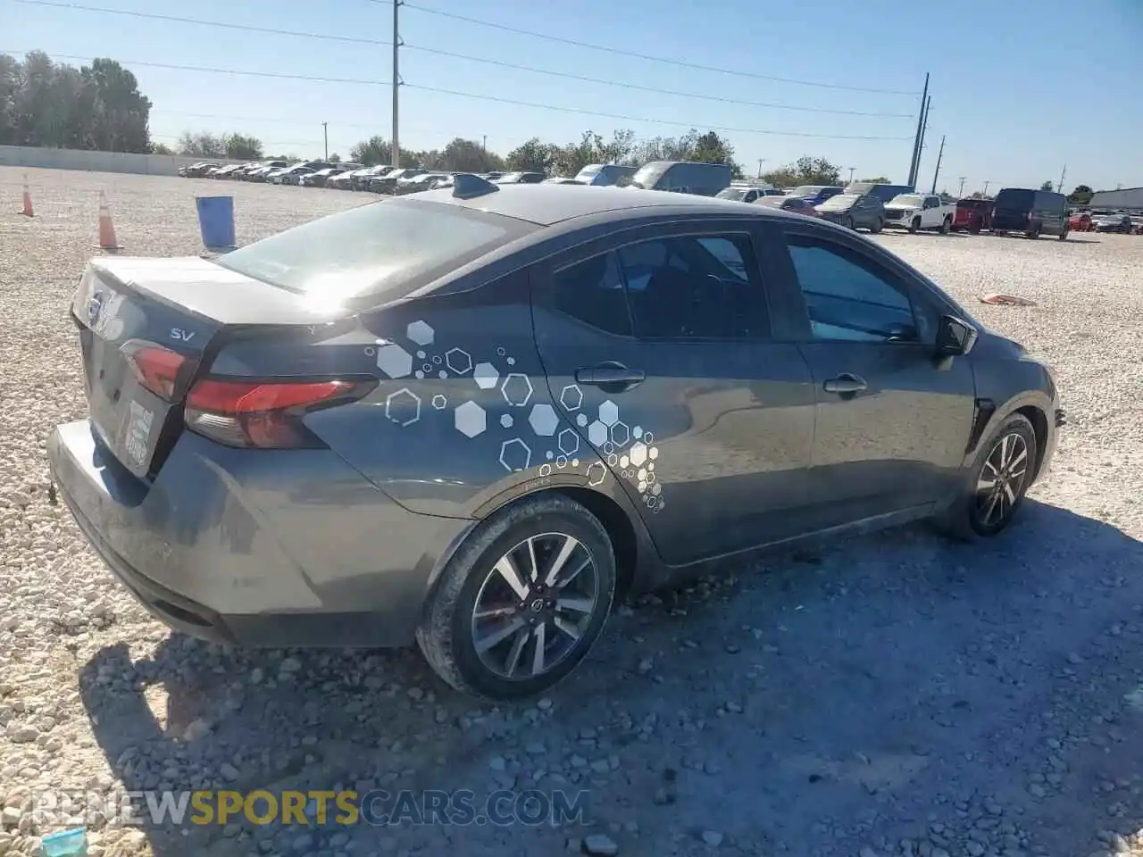 3 Фотография поврежденного автомобиля 3N1CN8EVXML871808 NISSAN VERSA 2021