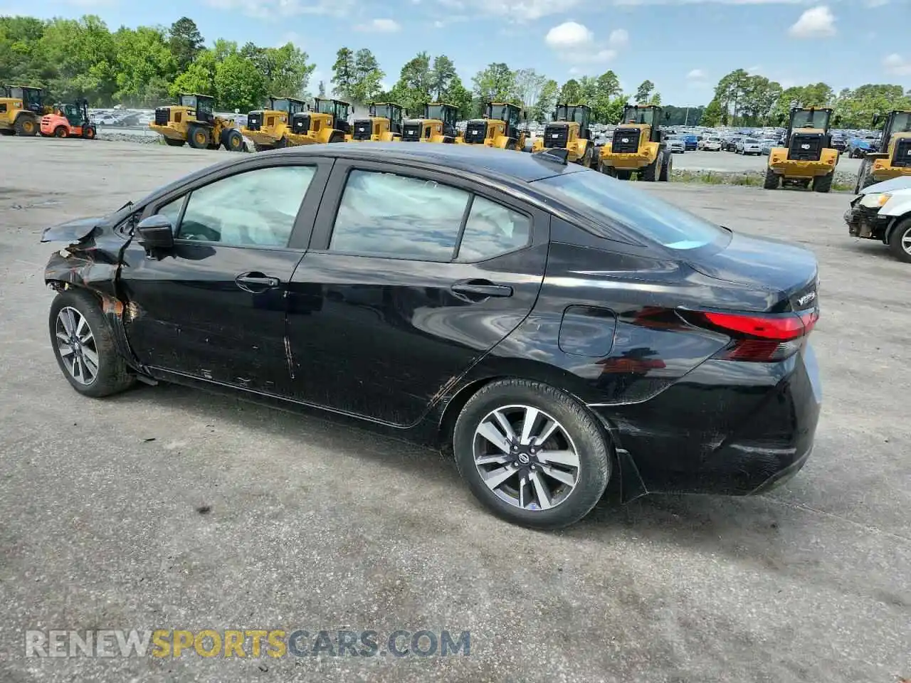 2 Photograph of a damaged car 3N1CN8EVXML881853 NISSAN VERSA 2021