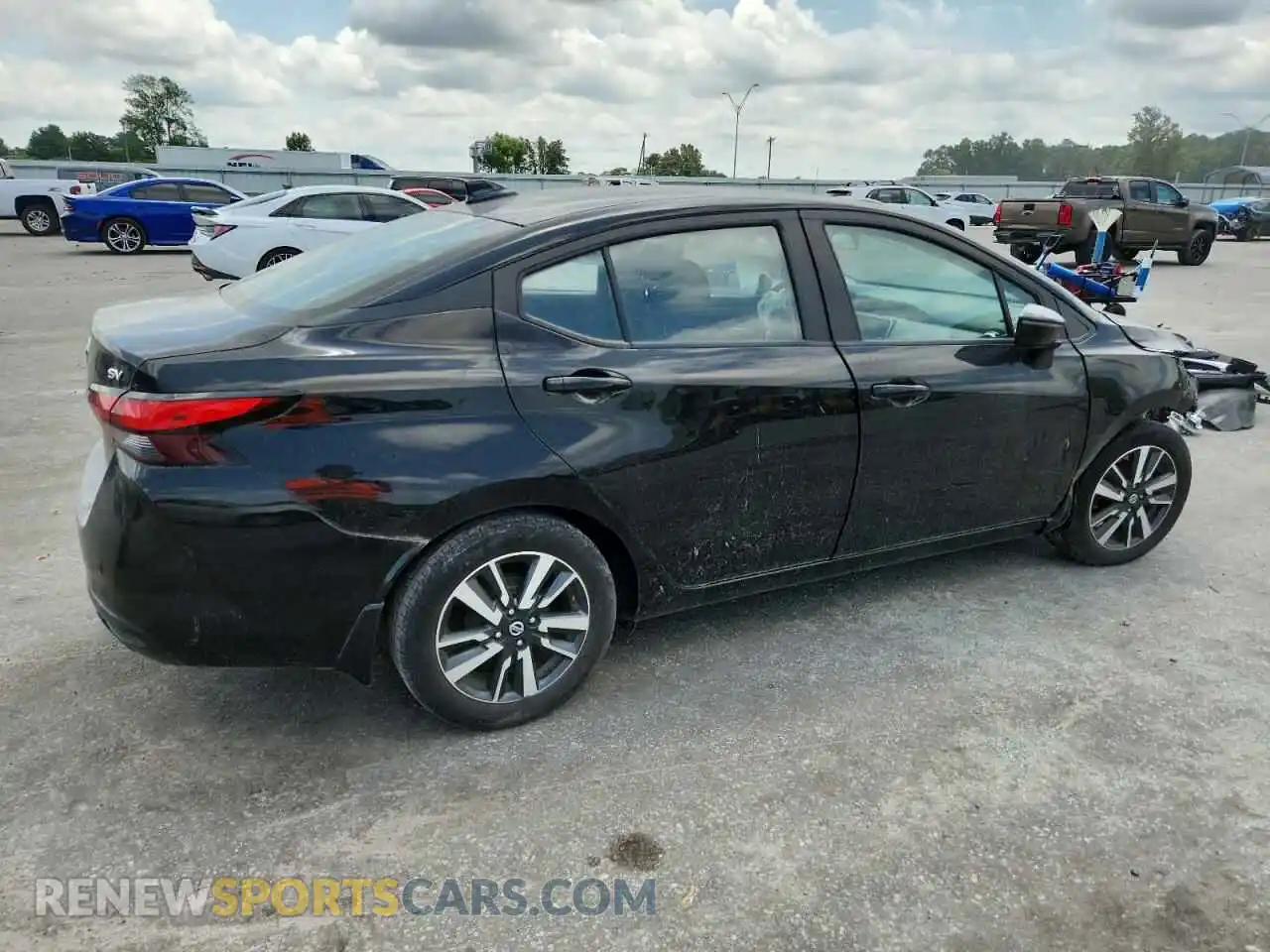 3 Photograph of a damaged car 3N1CN8EVXML881853 NISSAN VERSA 2021
