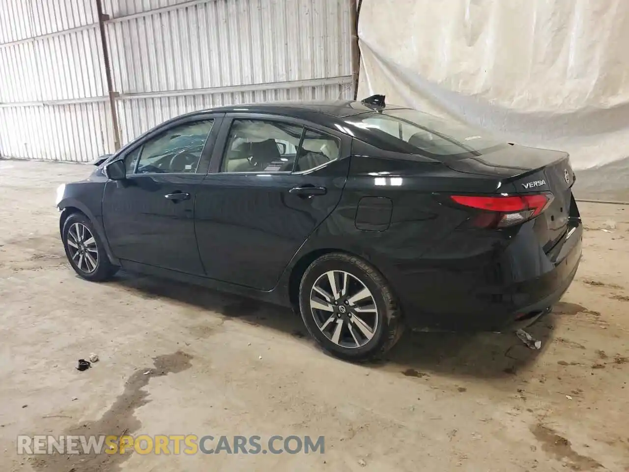 2 Photograph of a damaged car 3N1CN8EVXML884459 NISSAN VERSA 2021