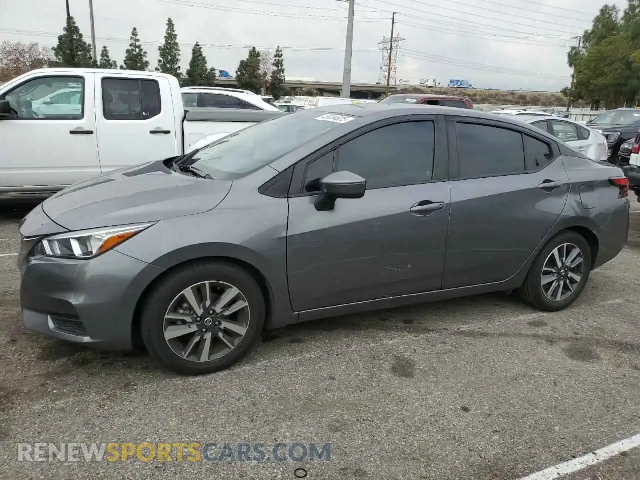 1 fotografías del automóvil dañado 3N1CN8EVXML892092 NISSAN VERSA 2021