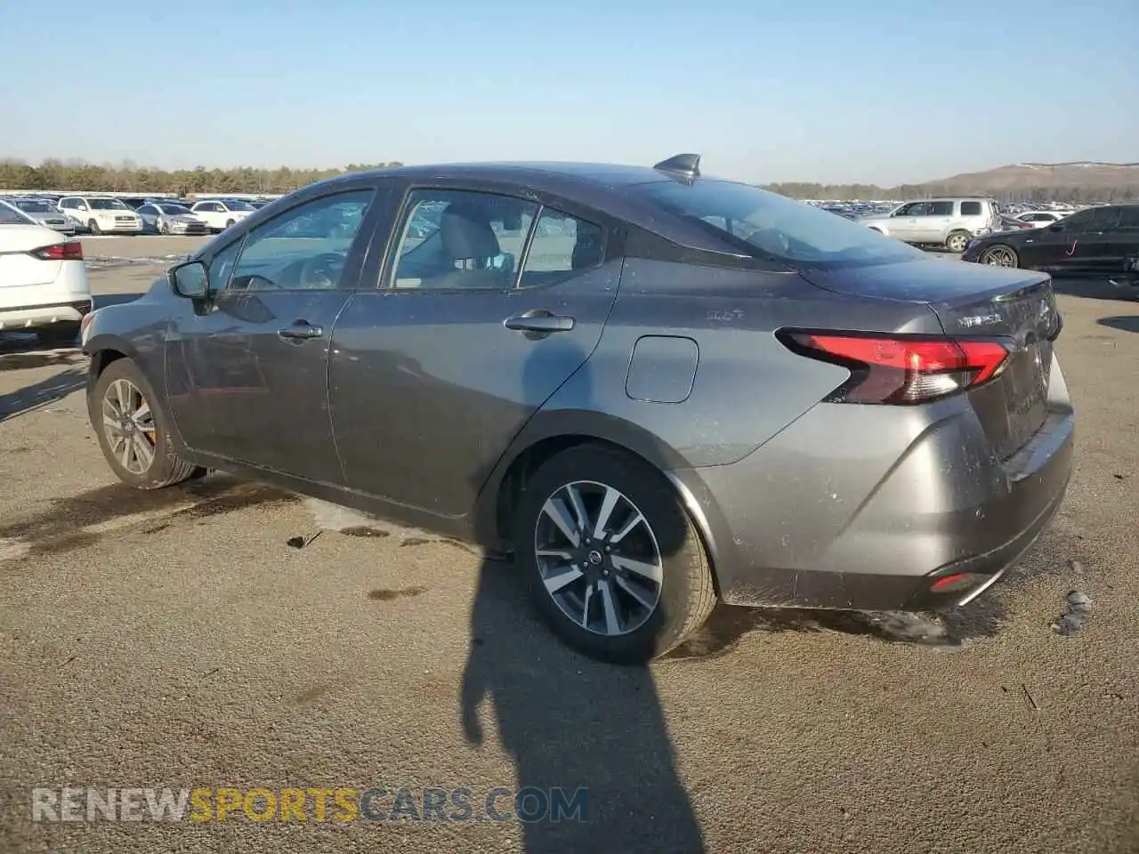 2 Photograph of a damaged car 3N1CN8EVXML892447 NISSAN VERSA 2021