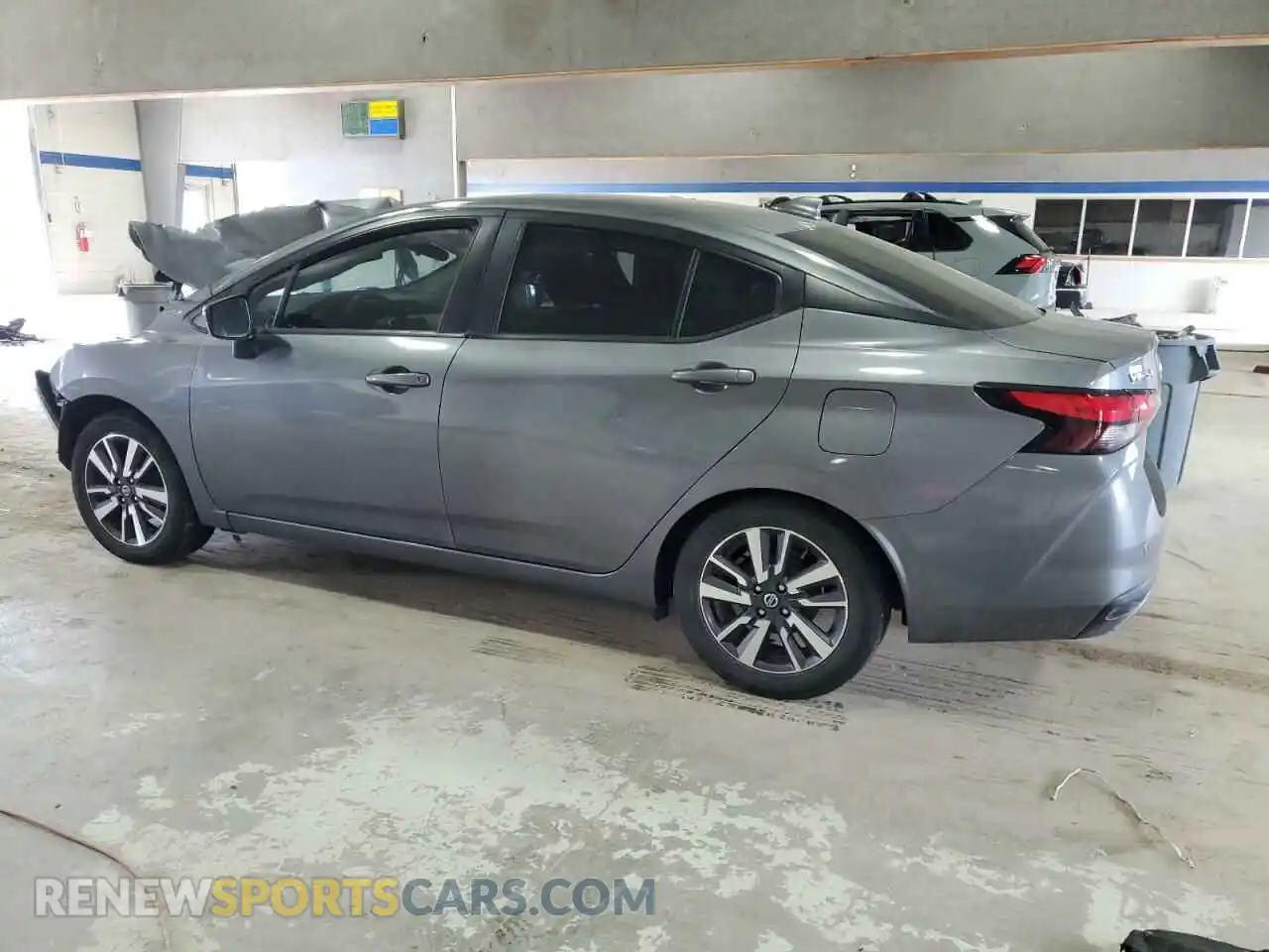 2 Photograph of a damaged car 3N1CN8EVXML893632 NISSAN VERSA 2021