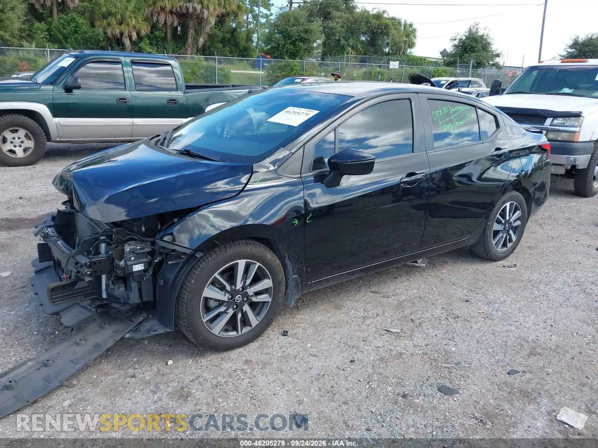 2 Photograph of a damaged car 3N1CN8EVXML894439 NISSAN VERSA 2021
