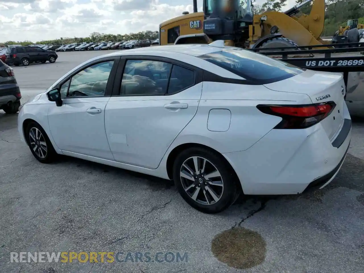 2 Photograph of a damaged car 3N1CN8EVXML896255 NISSAN VERSA 2021
