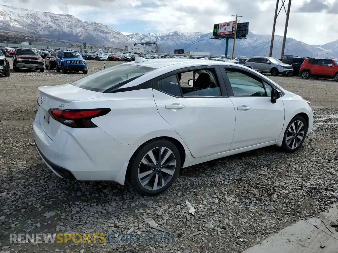 3 Photograph of a damaged car 3N1CN8FV0ML880581 NISSAN VERSA 2021