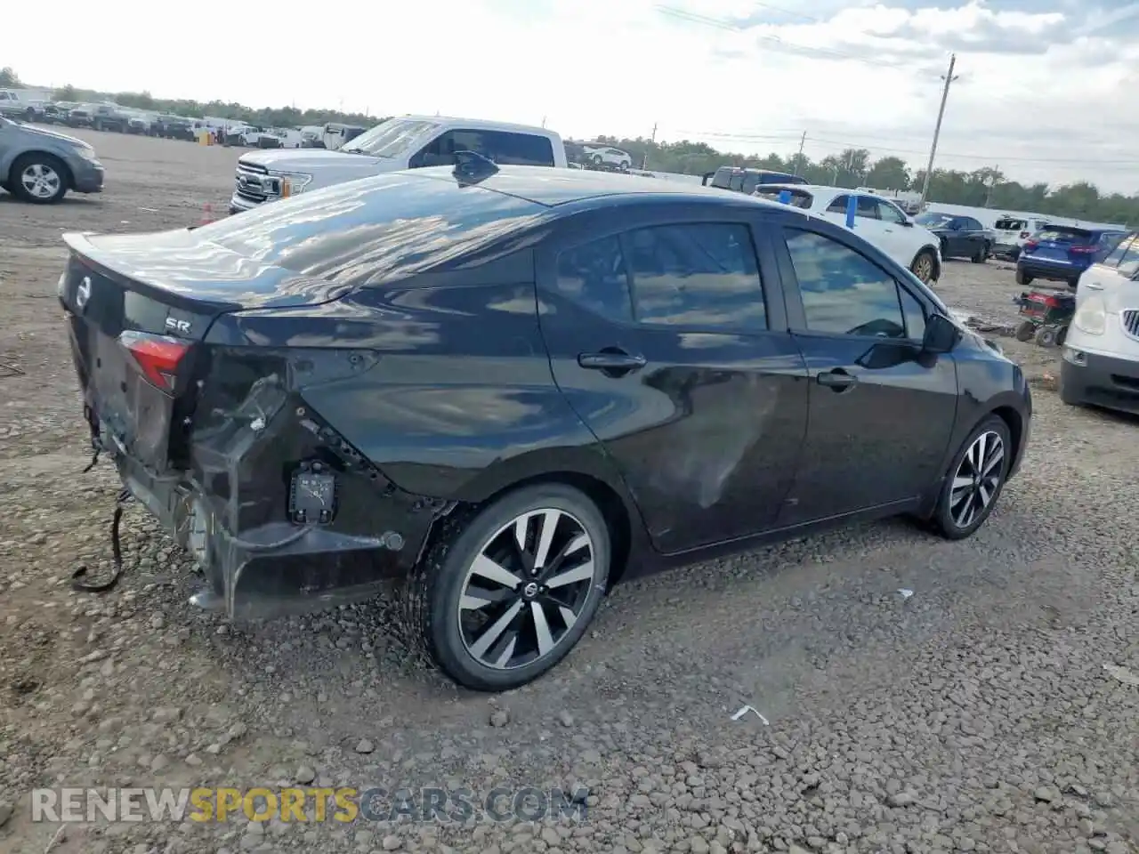 3 Photograph of a damaged car 3N1CN8FV0ML921517 NISSAN VERSA 2021