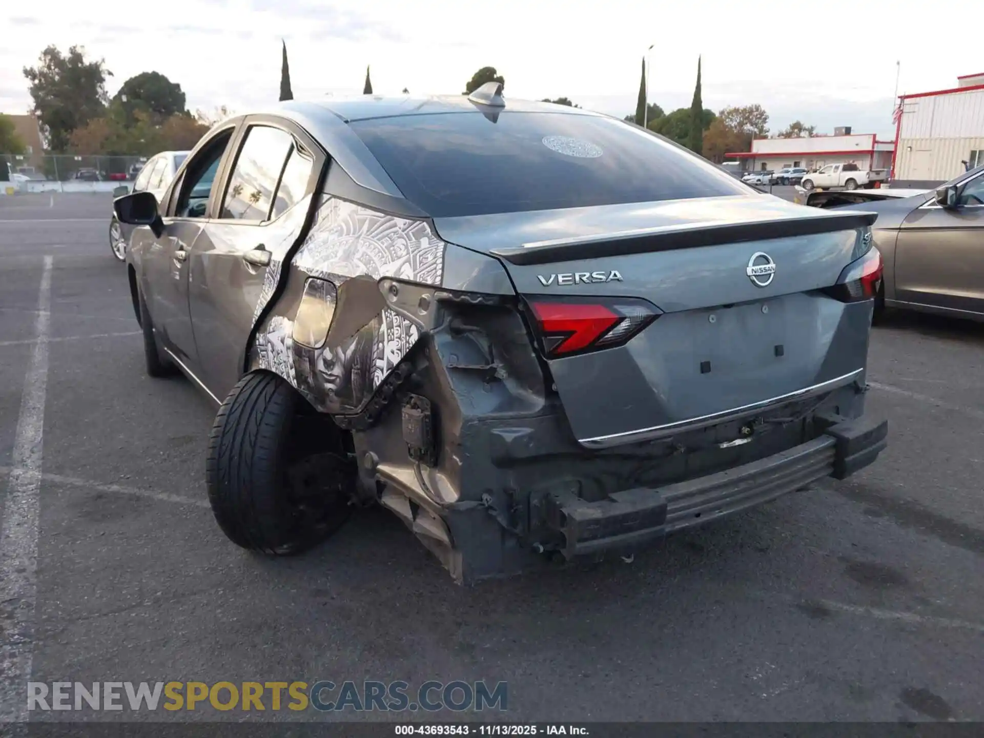 3 Photograph of a damaged car 3N1CN8FV2ML859666 NISSAN VERSA 2021
