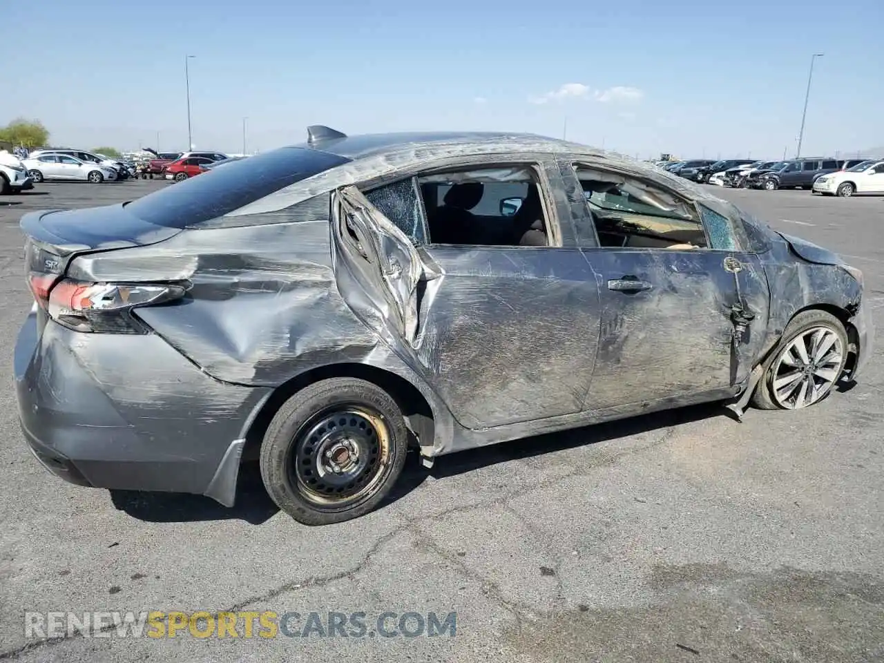 3 Photograph of a damaged car 3N1CN8FV2ML896782 NISSAN VERSA 2021