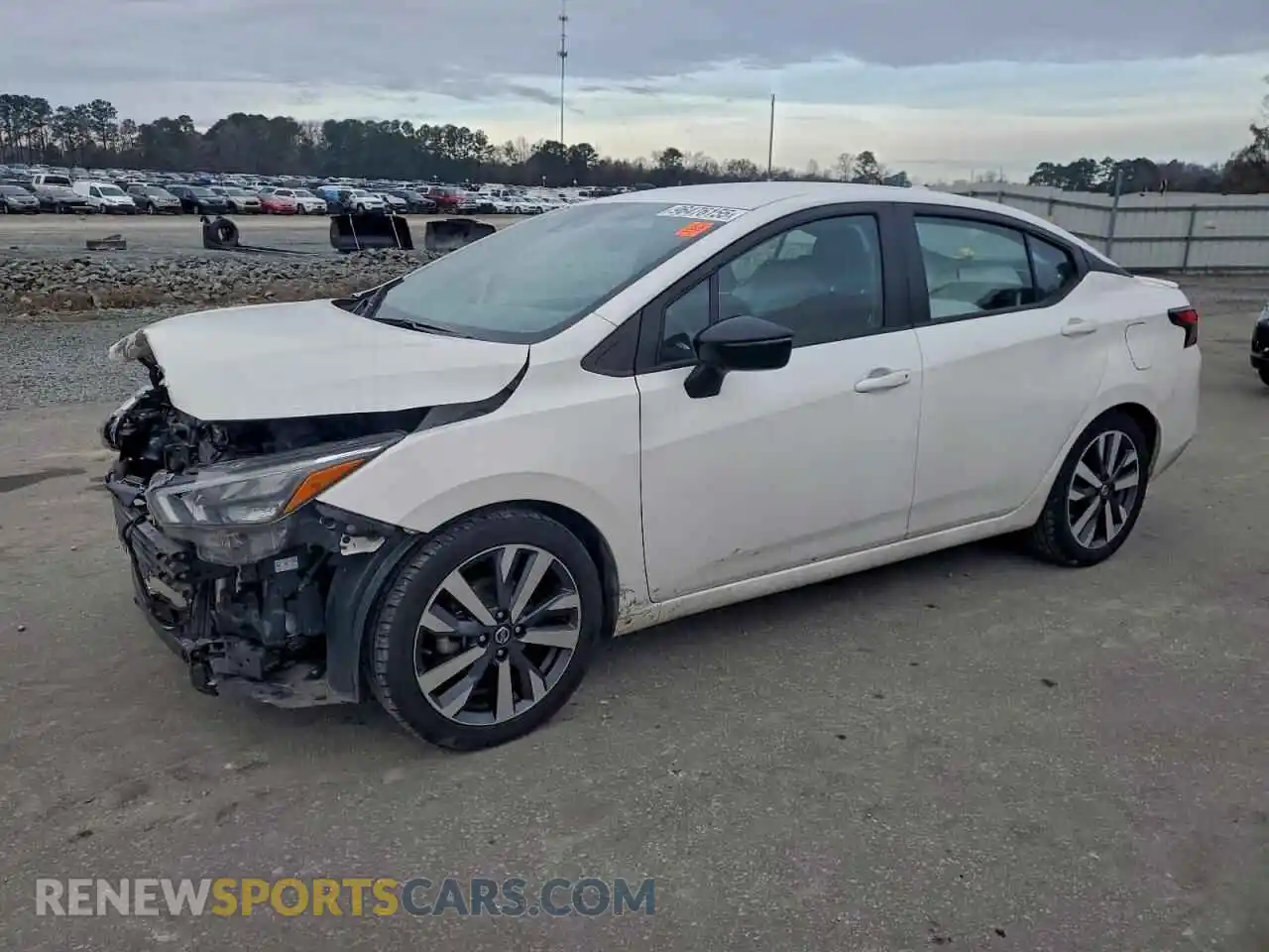 1 Фотография поврежденного автомобиля 3N1CN8FV4ML852203 NISSAN VERSA 2021