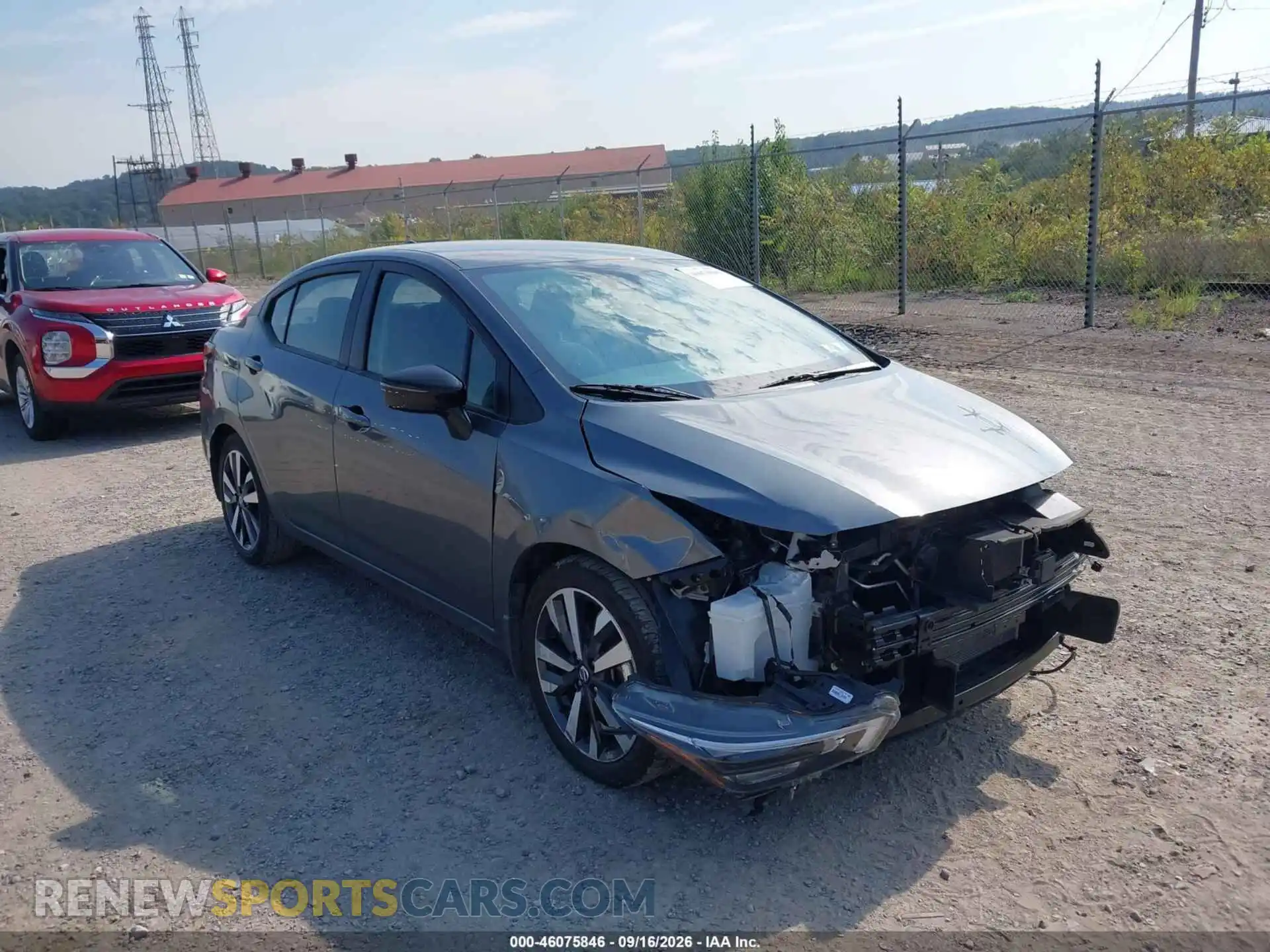 1 Photograph of a damaged car 3N1CN8FV4ML894581 NISSAN VERSA 2021