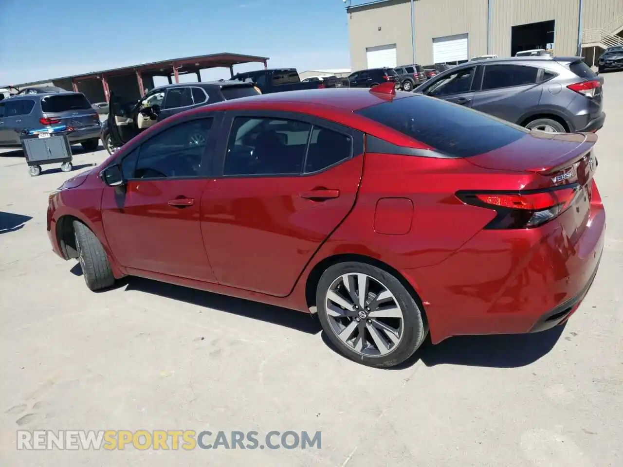 2 Photograph of a damaged car 3N1CN8FV4ML895763 NISSAN VERSA 2021