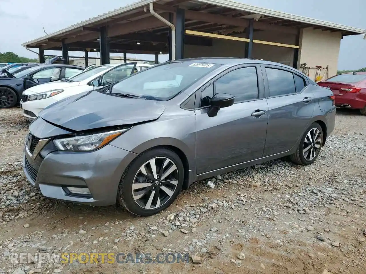 1 Photograph of a damaged car 3N1CN8FV4ML913498 NISSAN VERSA 2021