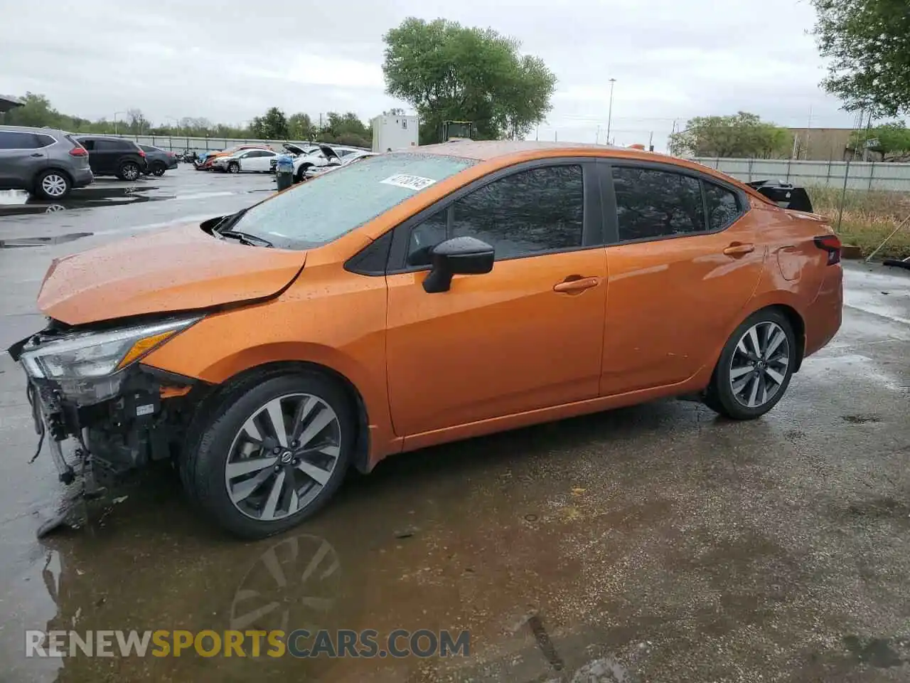 1 Photograph of a damaged car 3N1CN8FV5ML894721 NISSAN VERSA 2021
