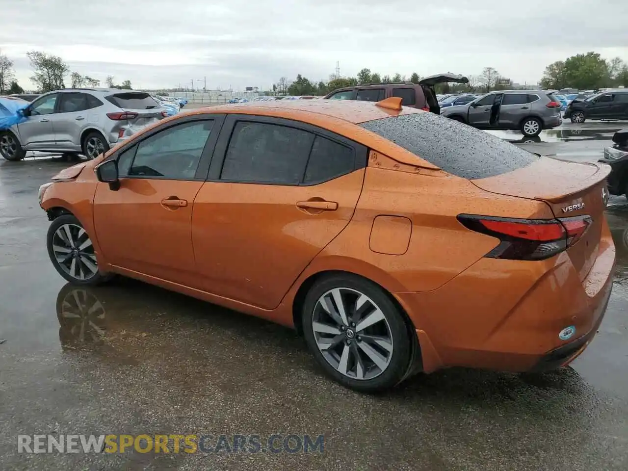 2 Photograph of a damaged car 3N1CN8FV5ML894721 NISSAN VERSA 2021