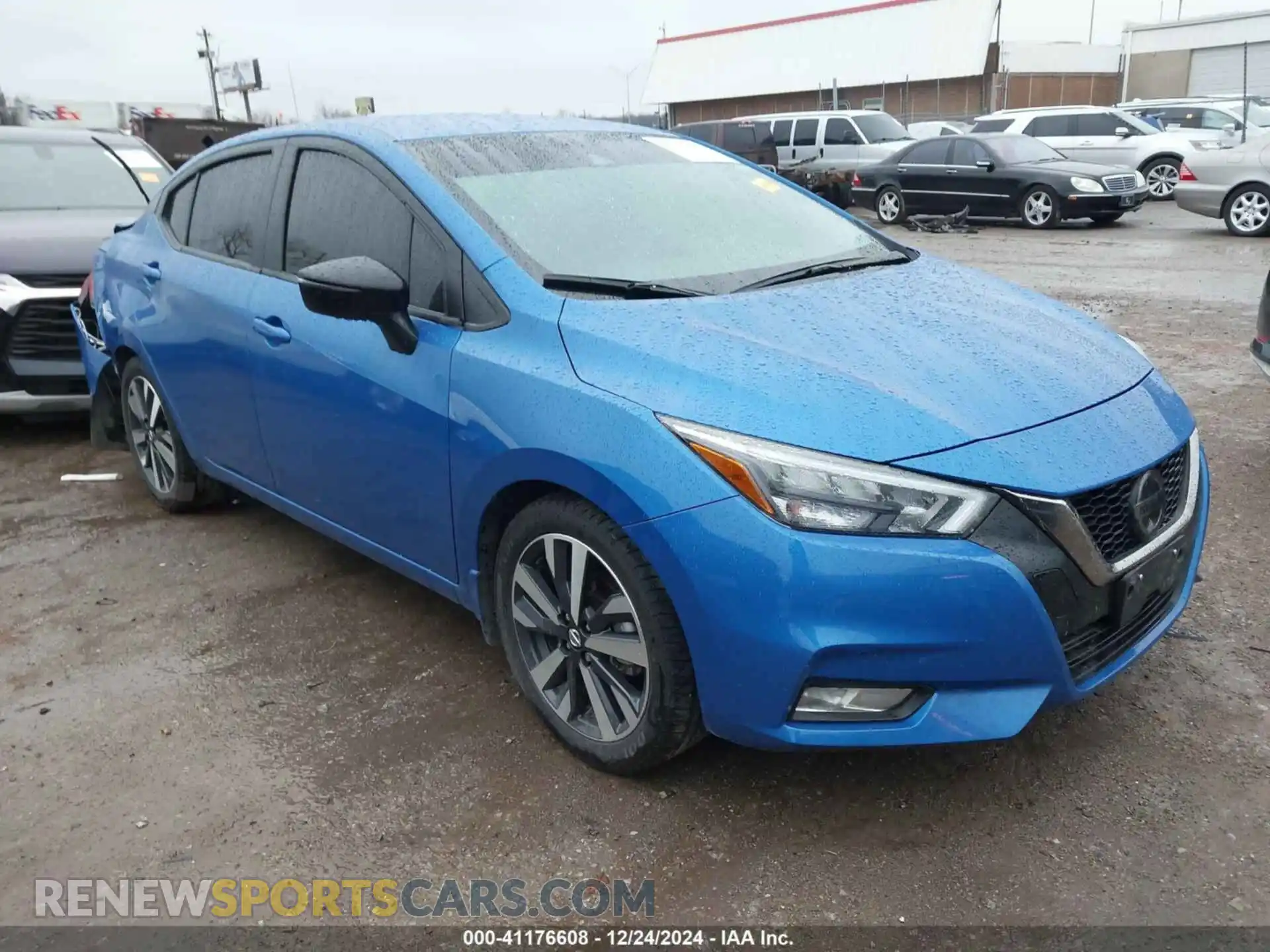1 Photograph of a damaged car 3N1CN8FV7ML873370 NISSAN VERSA 2021
